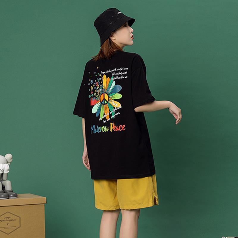 超人気 上質 シンプル 半袖Ｔシャツⅹパンツセットins-8044