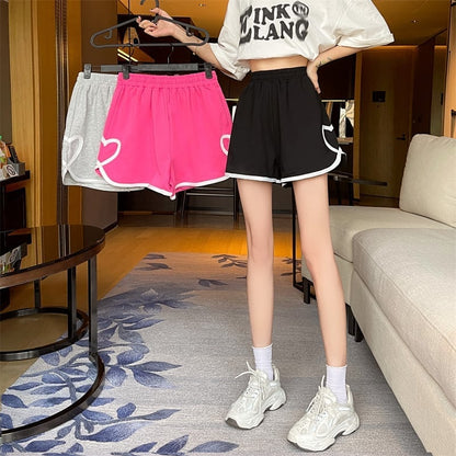 ゆったり感アップ カジュアル ハイウエスト パンツ ボトムスins-3563