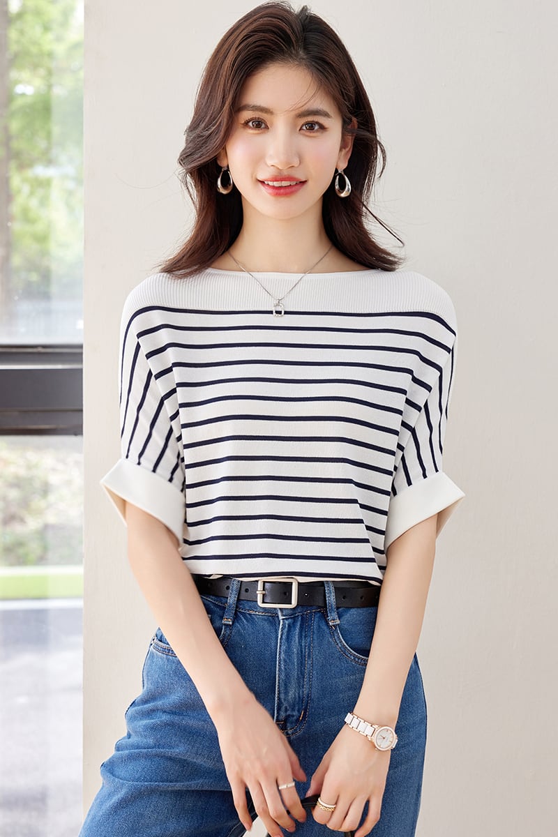 今季マストバイ カジュアル ファッション エレガント Tシャツins-6587