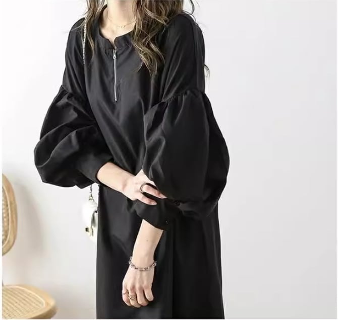 定番シンプル ファッション エレガント ワンピースins-6563