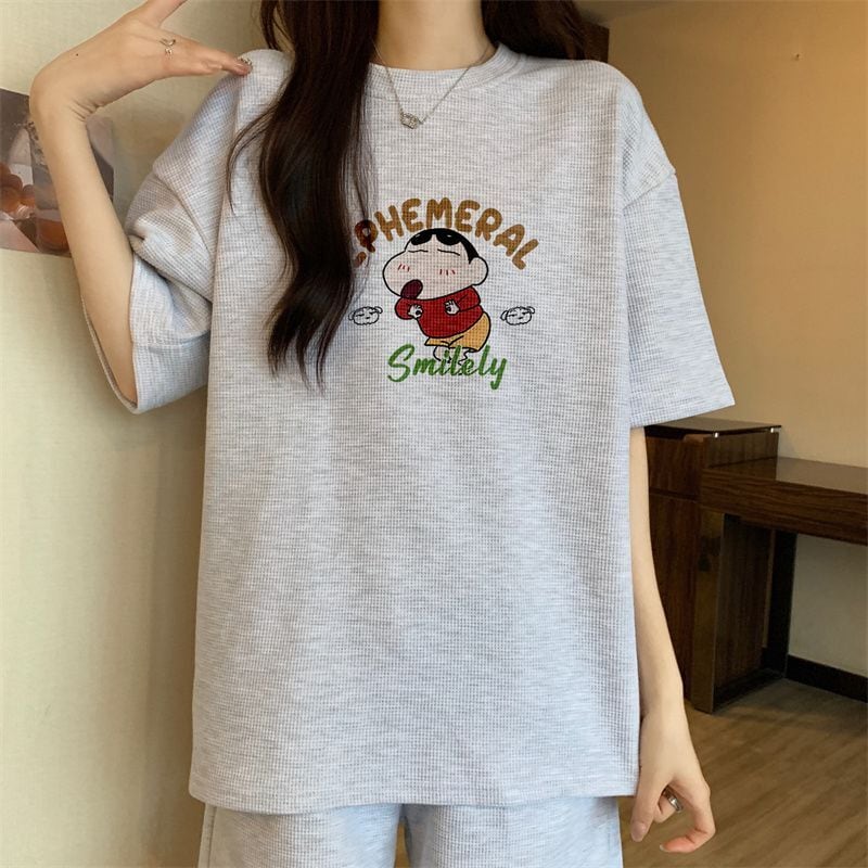 早い者勝ち  大好評 カジュアル キュート 半袖Ｔシャツⅹパンツセットins-6550