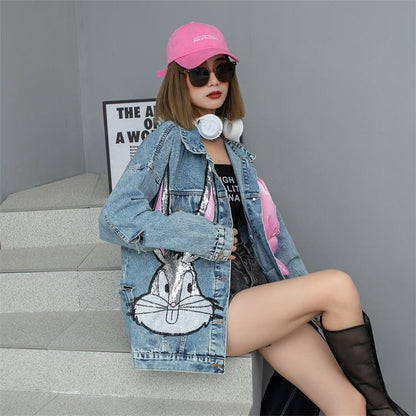 絶対流行  ファッション 個性派 ジャケットins-6195