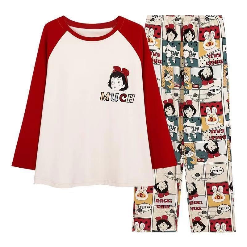 新商品 四季節兼用 トップス+パンツセット パジャマins-8016