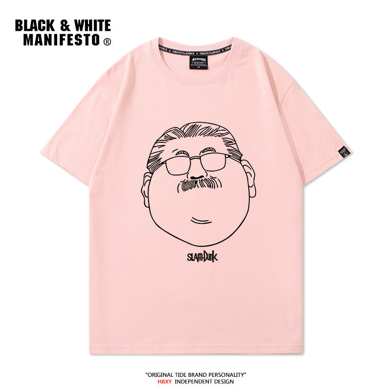 【人気ランキングNO.3】早い者勝ち　好感度UP おすすめ プリントロゴ　半袖 Tシャツ-A2356