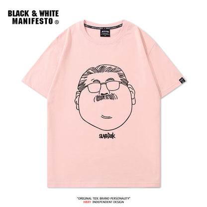 【人気ランキングNO.3】早い者勝ち　好感度UP おすすめ プリントロゴ　半袖 Tシャツ-A2356