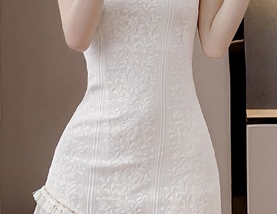 着回し力抜群  カジュアル エレガント キャミワンピースins-8390