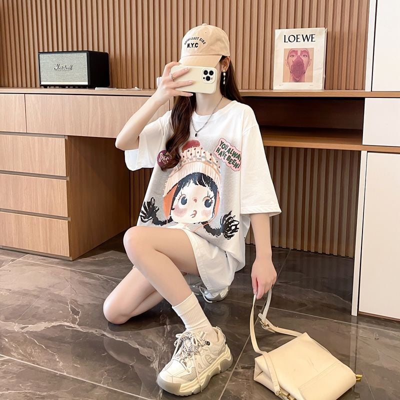 新作 アバンギャルド 特別デザイン プリント全3色 半袖Tシャツ カットソー ins-8605