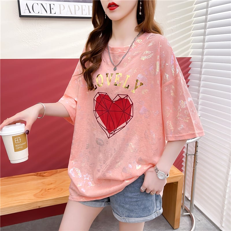 話題沸騰中  個性派 ファッション プリント 全3色 半袖Tシャツins-8508