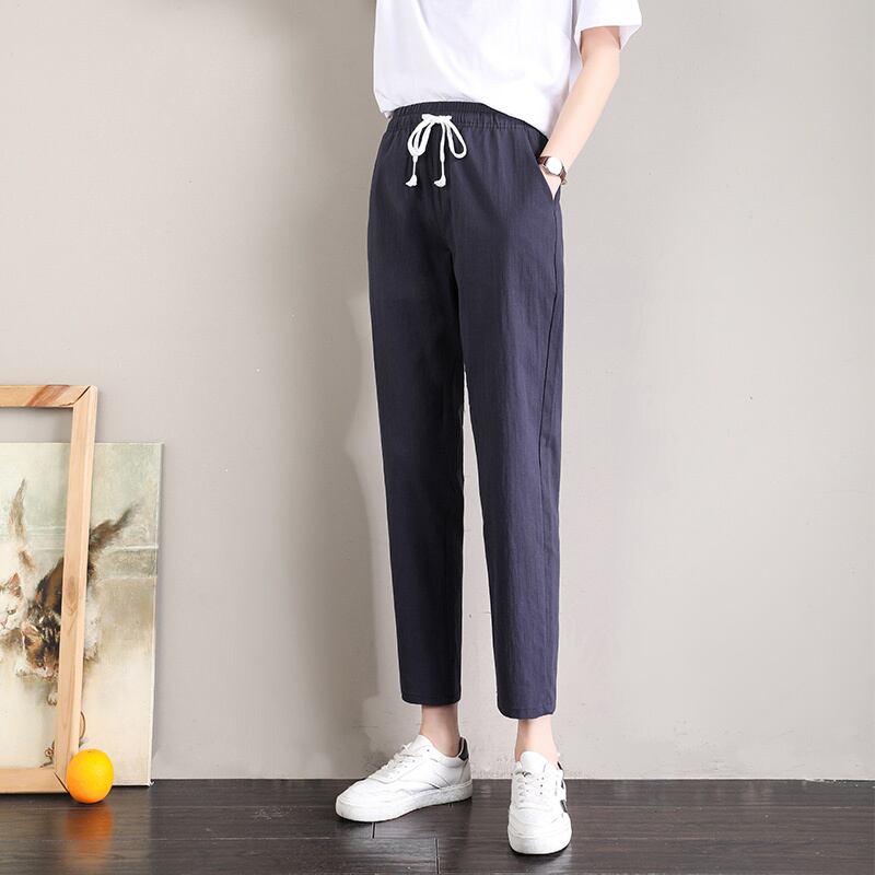 定番シンプル ファッション ゆったりパンツins-6541