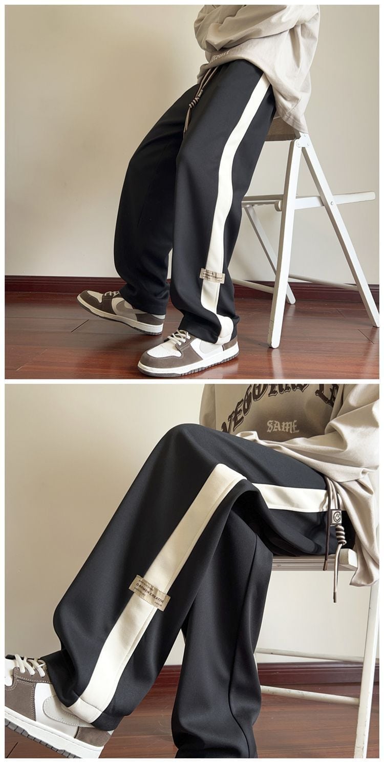 新商品 着心地抜群 3色選択可 切り替え男女兼用 パンツ ins-4963