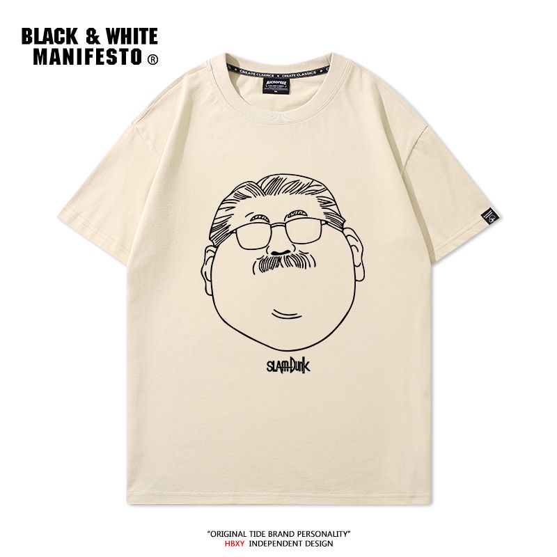 【人気ランキングNO.3】早い者勝ち　好感度UP おすすめ プリントロゴ　半袖 Tシャツ-A2356