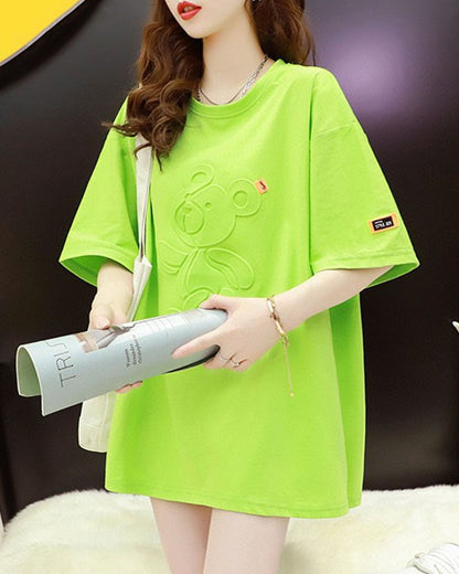 オシャレ度満点 上質 カジュアル 全5色 Tシャツ カットソーins-8457