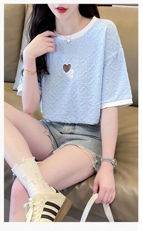 売り切れ必至 カジュアル ファッション 全3色 半袖Tシャツins-8507