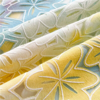 オシャレ度満点 スタイリッシュ ラウンドネック 透かし彫り Tシャツ カットソーins-2957