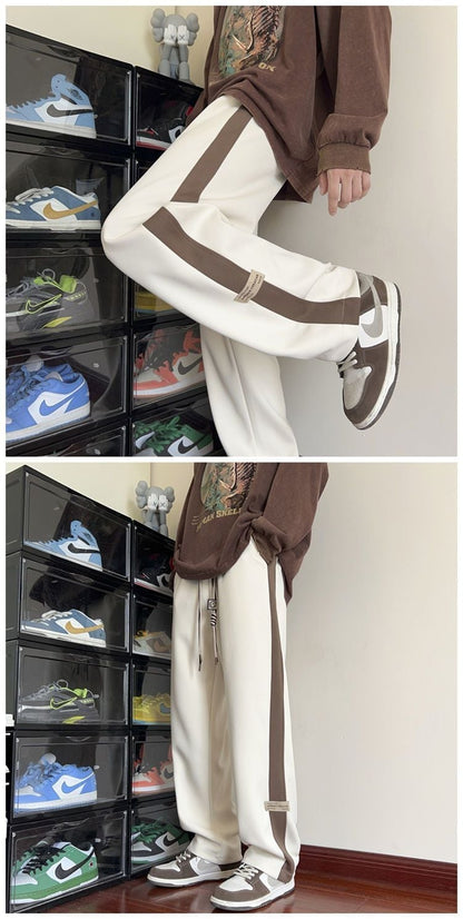 新商品 着心地抜群 3色選択可 切り替え男女兼用 パンツ ins-4963