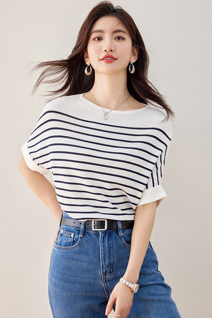 今季マストバイ カジュアル ファッション エレガント Tシャツins-6587