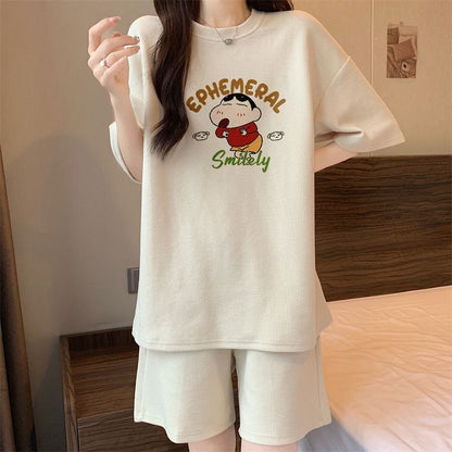 早い者勝ち  大好評 カジュアル キュート 半袖Ｔシャツⅹパンツセットins-6550