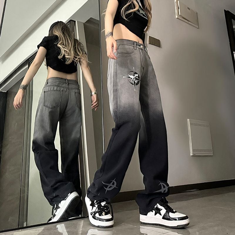 話題沸騰中  超人気  個性派 ストリート デニムins-6474